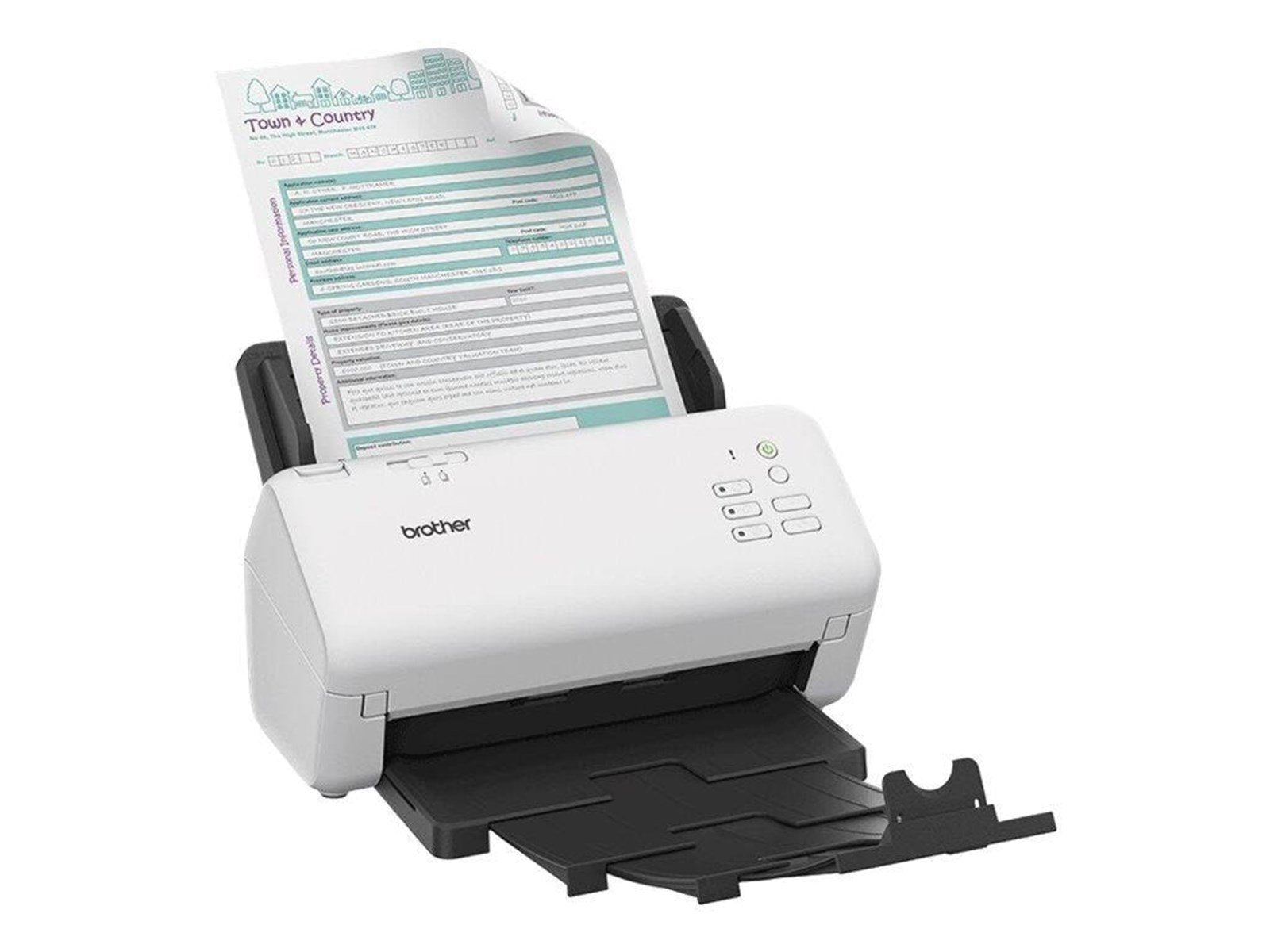 Brother ADS-4300N Document Scanner Duplex Brother ADS-4300N Document Scanner Duplex